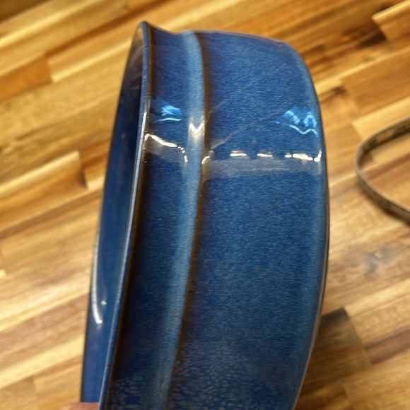 Denby Langley Handmade English Vintage Blue Stoneware...